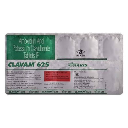 Clavam 625 Tablets