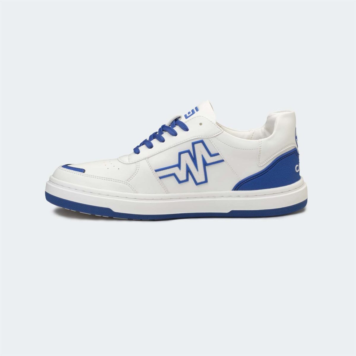 Caliber x VEK Blue Unisex Sneakers – METRONOME 569 Lace-Up Shoes
