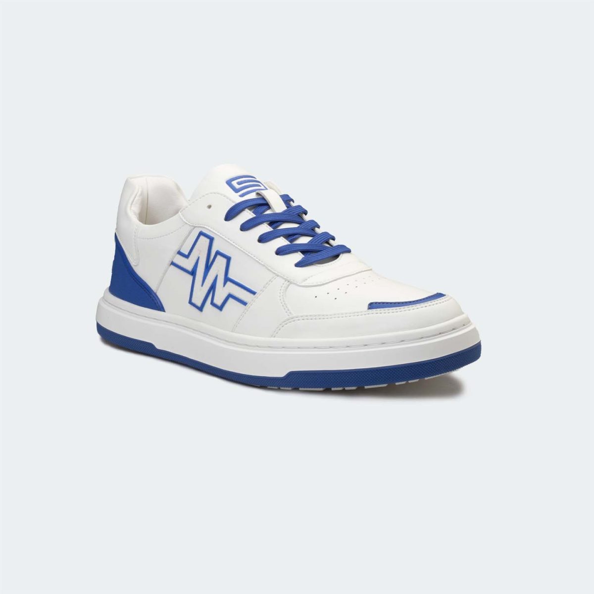 Caliber x VEK Blue Unisex Sneakers – METRONOME 569 Lace-Up Shoes