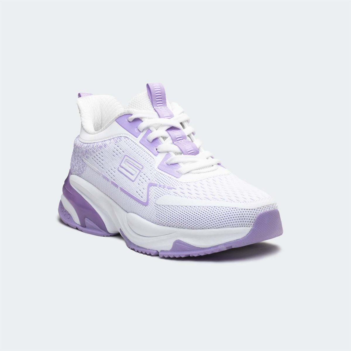 Women’s Lavender Sport Shoes – SHADOW-X 748 Lace-Up Sneakers