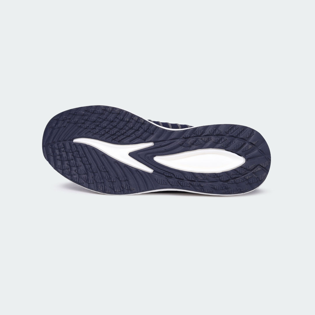 Caliber Men’s Blue Sport Shoes – BOLT Lace-Up Sneakers with EVA Sole