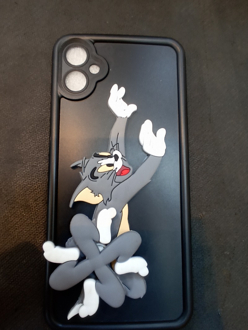 Tom and Jerry 3D Cartoon Phone Case for iPhone