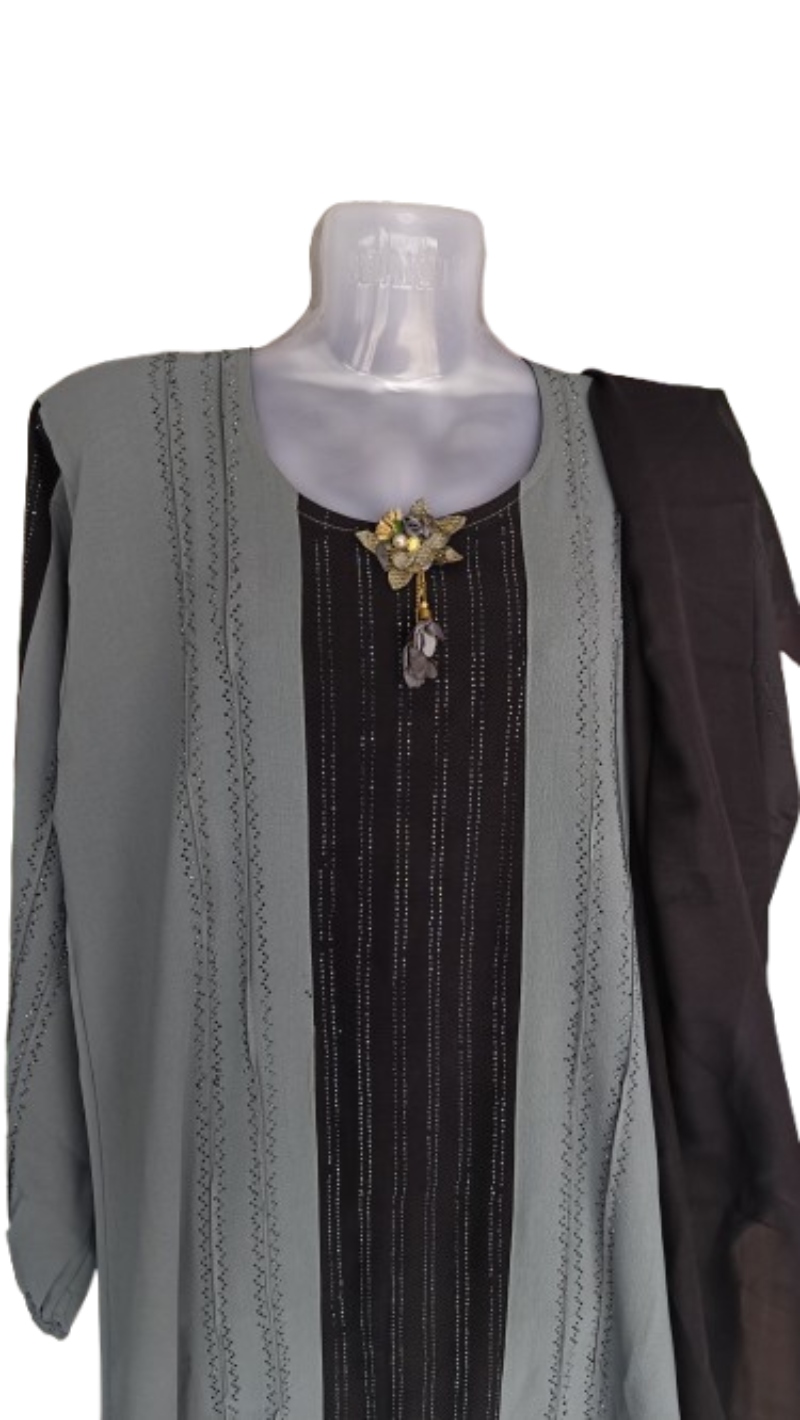 Women's Embroidered Abaya | Biratnagar