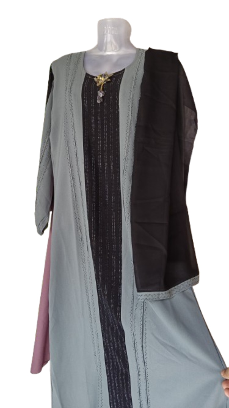 Women's Embroidered Abaya | Biratnagar