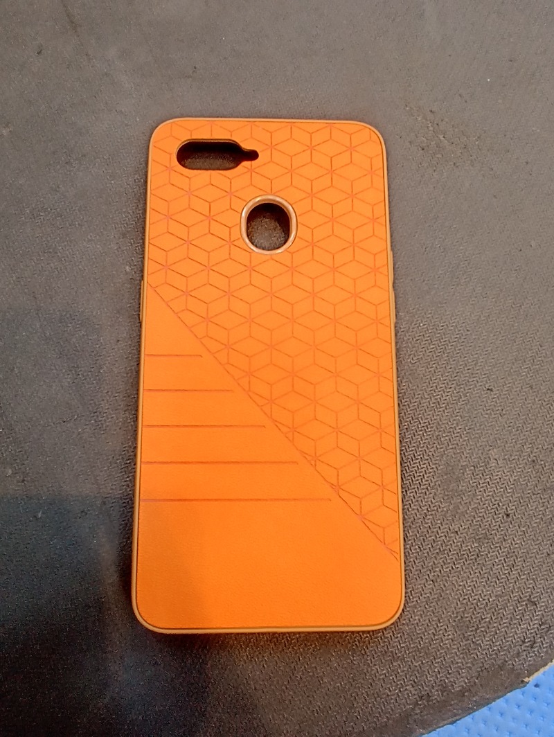 Orange Phone Case for Oppo A55 and vivo all series type