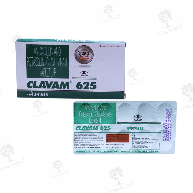 Clavam 625 Tablets