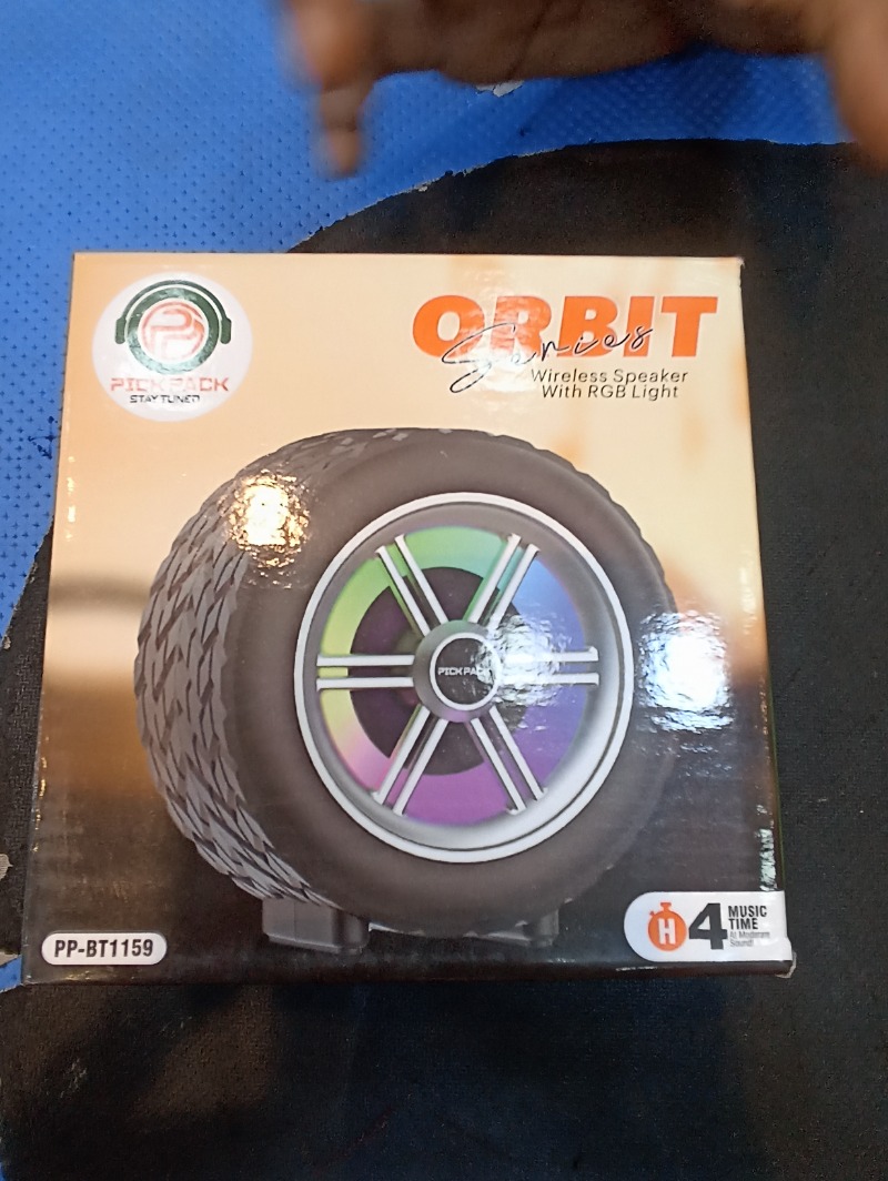 Orbit Wireless Speaker with RGB Light