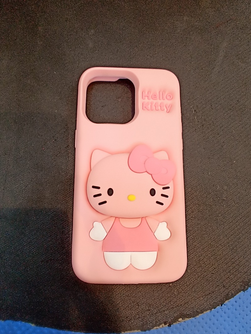 Hello Kitty 3D Silicone Phone Case for iPhone 14 pro max