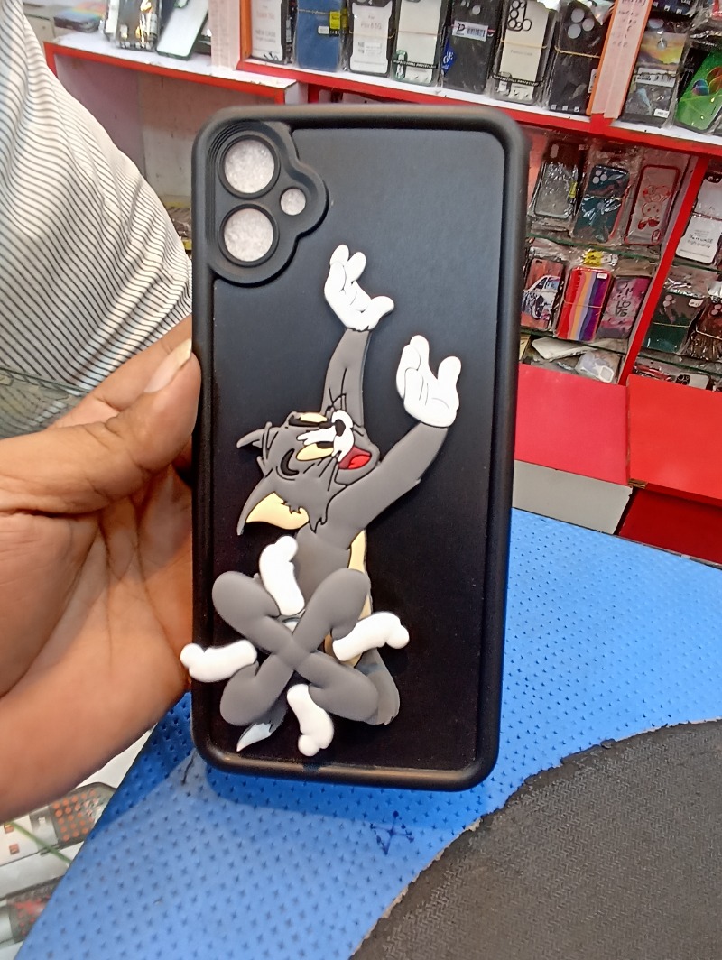 Tom and Jerry 3D Cartoon Phone Case for iPhone