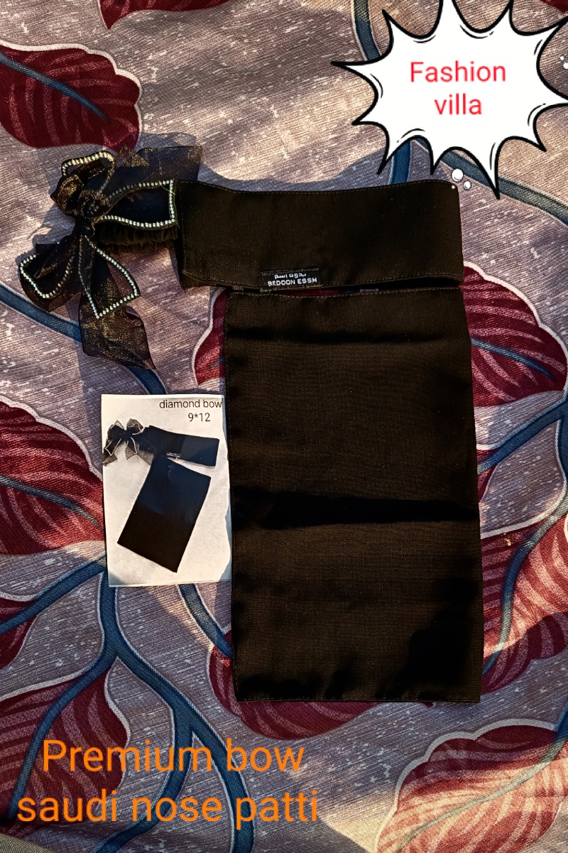 Premium Bow Saudi Nose Patti