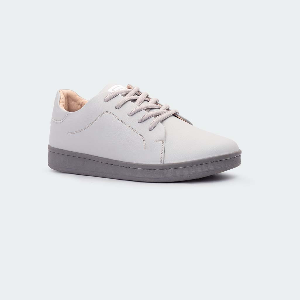 Caliber Minimalist Grey Sneakers