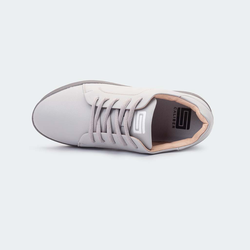 Caliber Minimalist Grey Sneakers