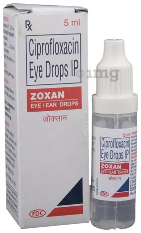 ZOXAN EYE / EAR DROPS / Ciprofloxacin Eye Drops IP