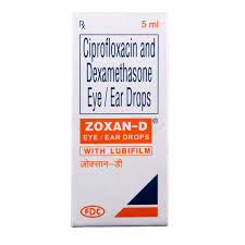 ZOXAN-D EYE/ EAR DROPS / Ciprofloxacin And Dexamethasone Eye / Ear Drops